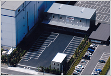 道九運輸 本社上空写真
