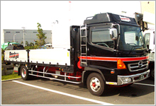 4tエアサス 平ボディ車