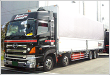 10増tエアサス ウィング車